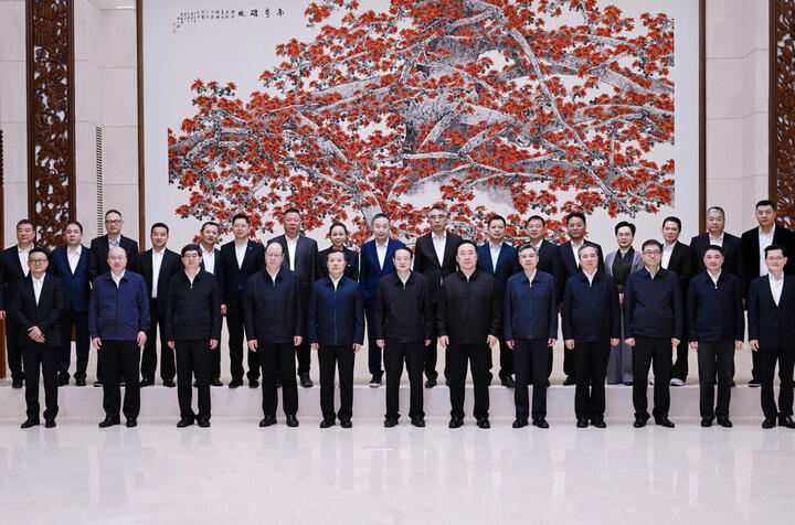 金沙威尼斯欢乐娱人城浙江省党政代表团在广东学习考察 黄坤明易炼红王伟中王浩等参加