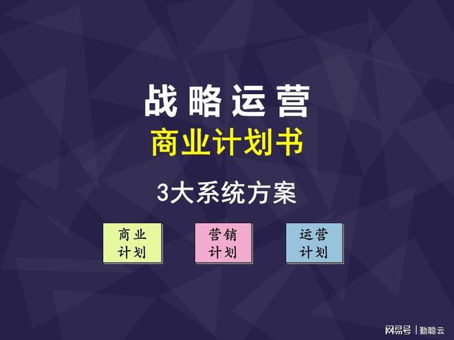 金沙威尼斯如何撰写商业计划？年度规划、融资报告、项目报告方案要领详解(图2)